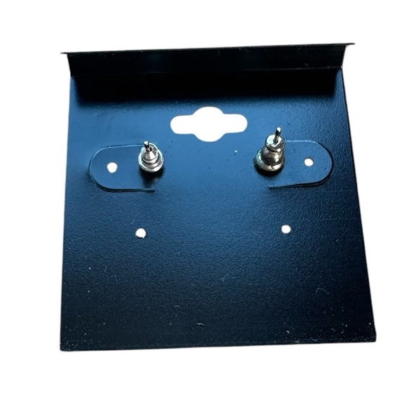 BRIGHTON GLASS MOUNTAIN Crystal Fuchsia Pink Beads Silver Earrings - Picture 2 of 2